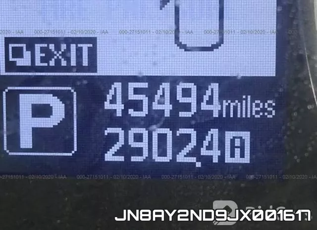 JN8AY2ND9JX001617 фото 8