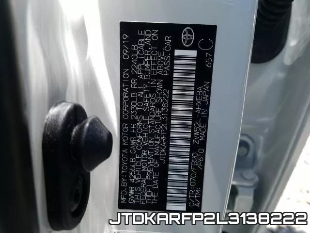 JTDKARFP2L3138222 фото 2