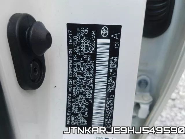JTNKARJE9HJ549590 фото 2