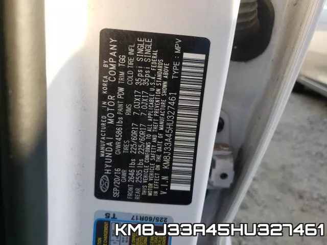 KM8J33A45HU327461 фото 2