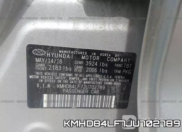 KMHD84LF7JU702789 фото 10
