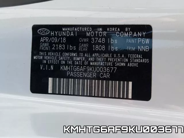 KMHTG6AF9KU003677 фото 2