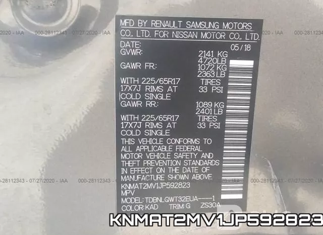 KNMAT2MV1JP592823 фото 10