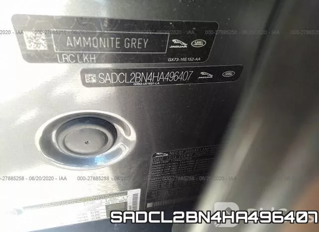 SADCL2BN4HA496407 фото 10