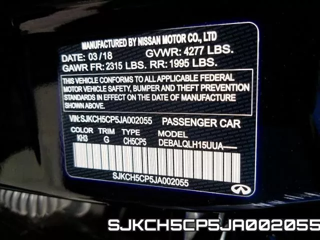 SJKCH5CP5JA002055 фото 2