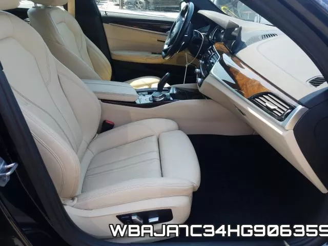 WBAJA7C34HG906359 фото 6