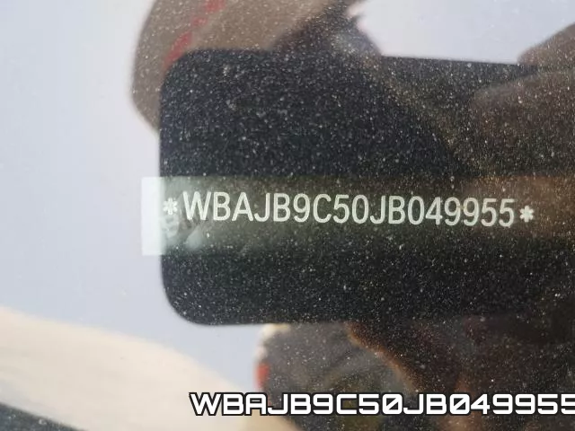 WBAJB9C50JB049955 фото 2