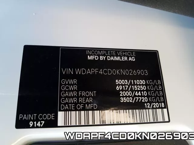 WDAPF4CD0KN026903 фото 2