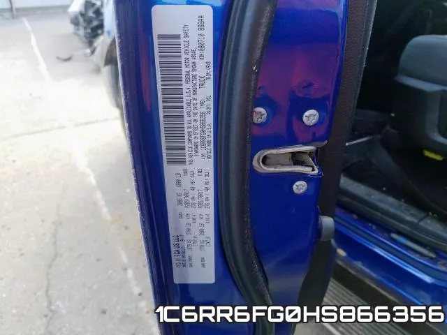 1C6RR6FG0HS866356 фото 2
