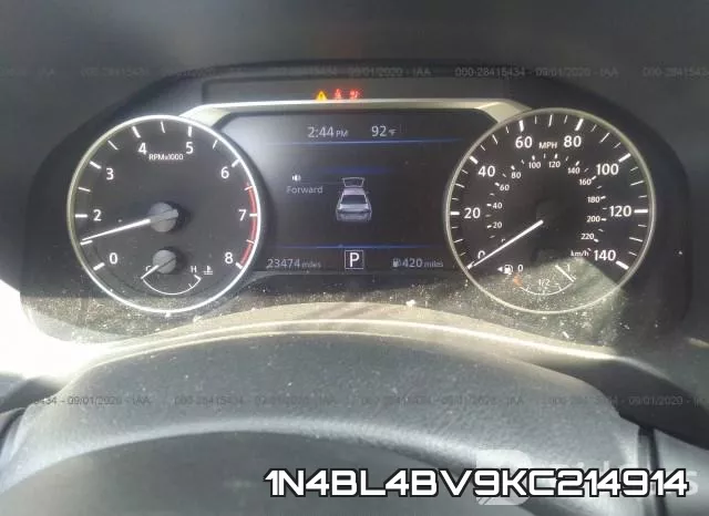 1N4BL4BV9KC214914 фото 8