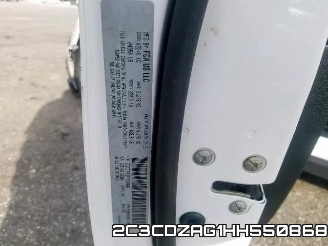 2C3CDZAG1HH550868 фото 2