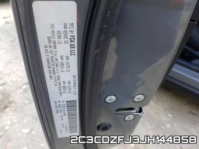 2C3CDZFJ3JH144858 фото 2