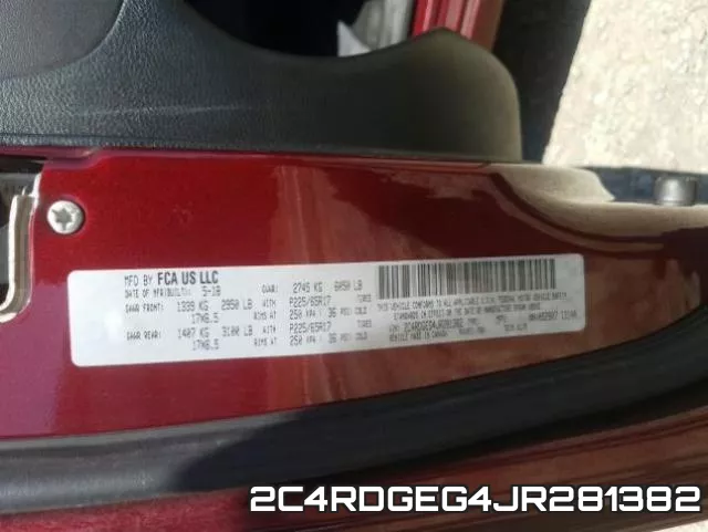 2C4RDGEG4JR281382 фото 2