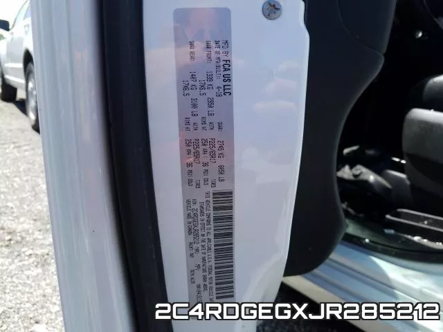 2C4RDGEGXJR285212 фото 2