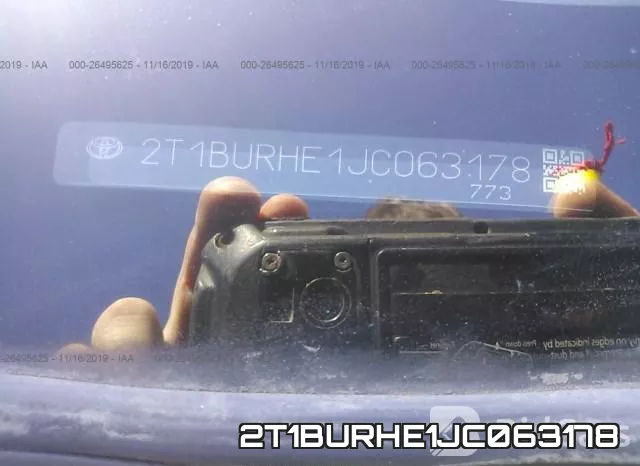 2T1BURHE1JC063178 фото 10