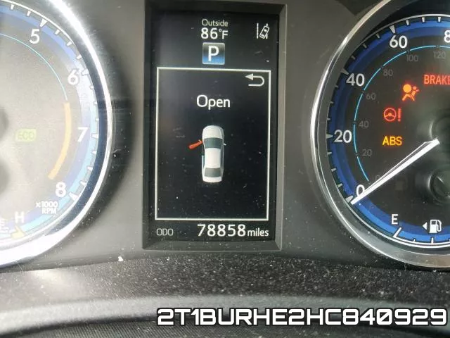 2T1BURHE2HC840929 фото 9