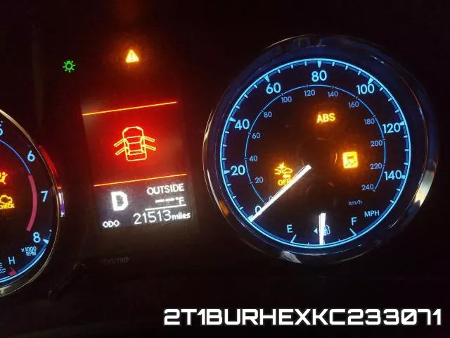 2T1BURHEXKC233071 фото 8