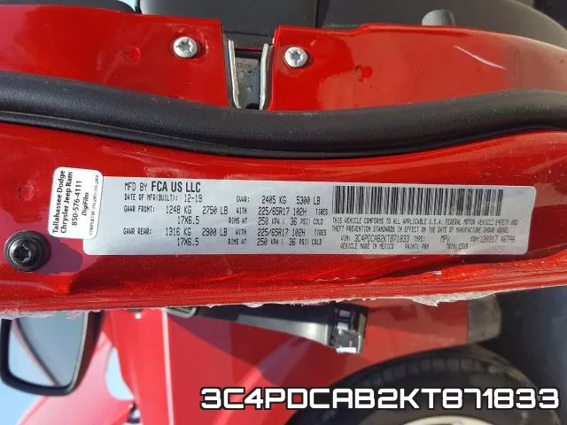 3C4PDCAB2KT871833 фото 2