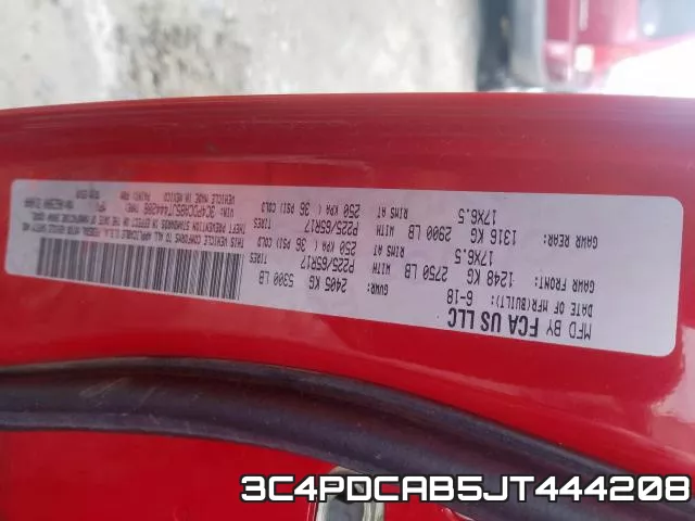 3C4PDCAB5JT444208 фото 2