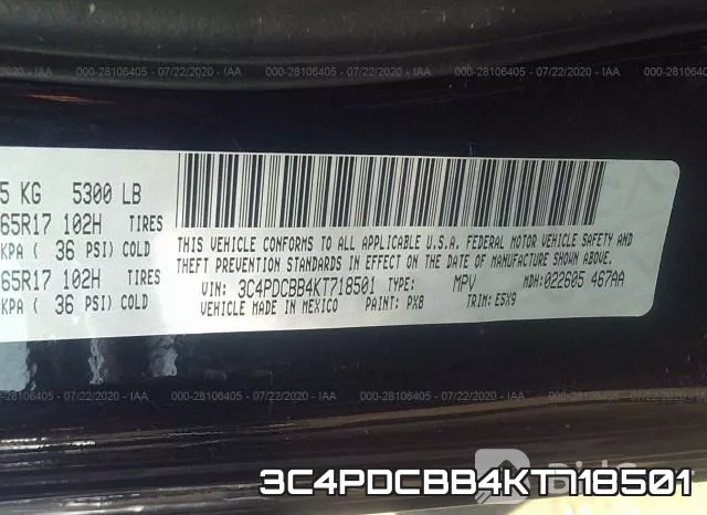 3C4PDCBB4KT718501 фото 10