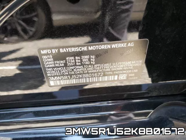 3MW5R1J52K8B01672 фото 2