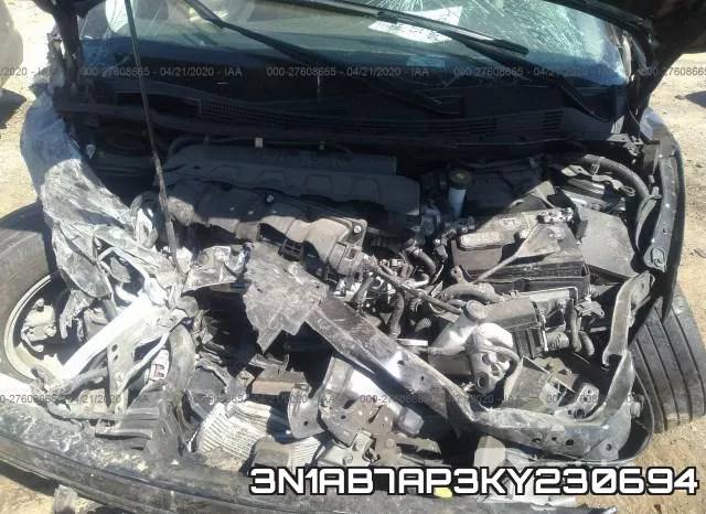 3N1AB7AP3KY230694 фото 2