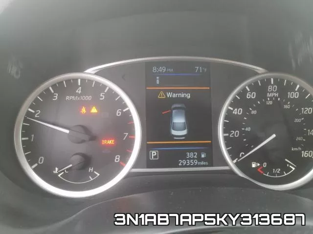 3N1AB7AP5KY313687 фото 9