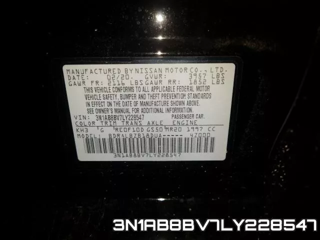 3N1AB8BV7LY228547 фото 2