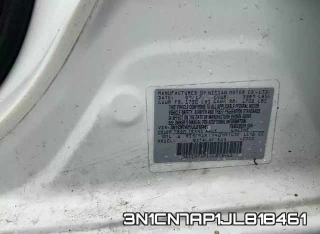 3N1CN7AP1JL818461 фото 2