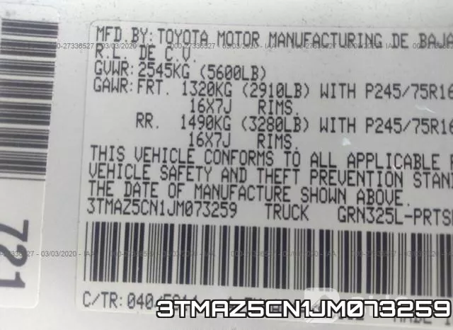 3TMAZ5CN1JM073259 фото 10