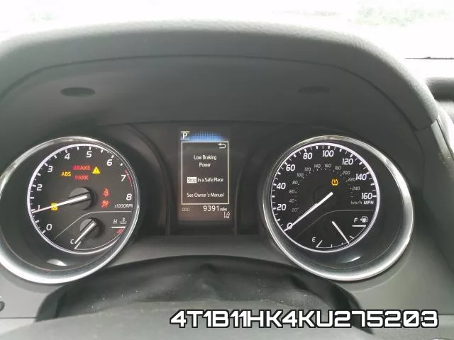4T1B11HK4KU275203 фото 9
