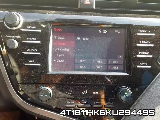 4T1B11HK6KU294495 фото 10