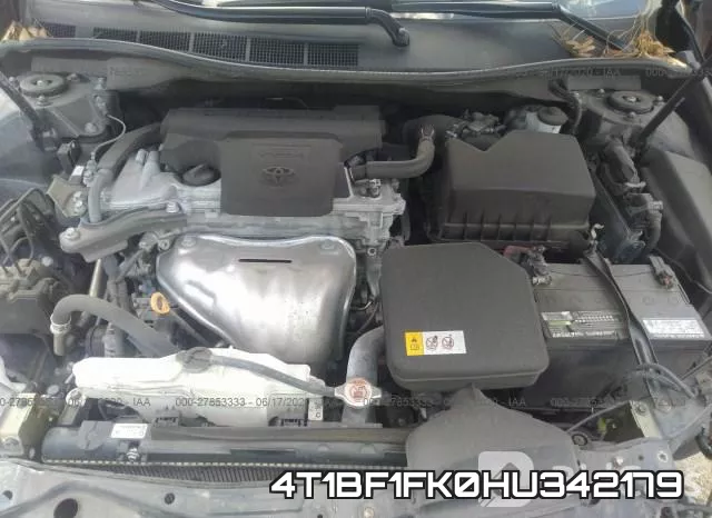 4T1BF1FK0HU342179 фото 2