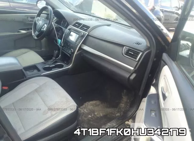 4T1BF1FK0HU342179 фото 6