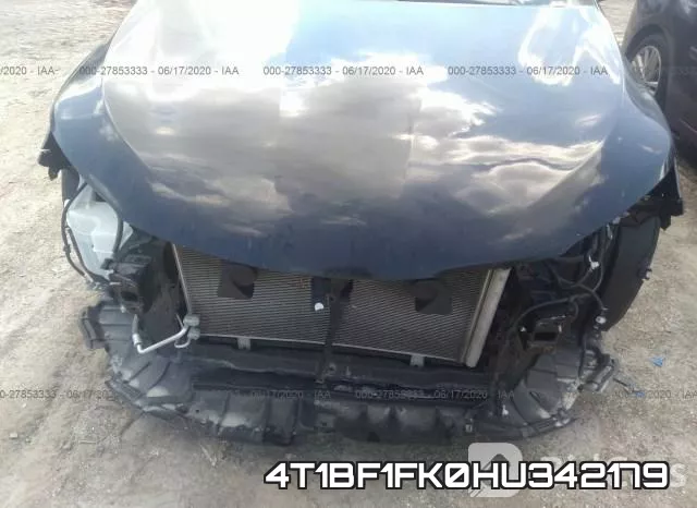 4T1BF1FK0HU342179 фото 7