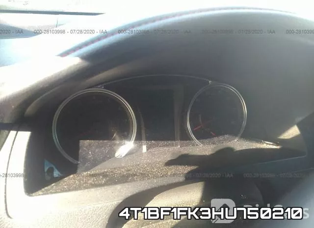4T1BF1FK3HU750210 фото 8