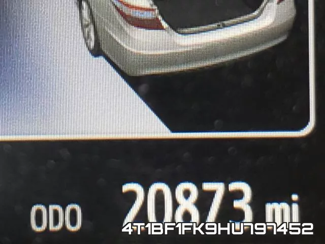 4T1BF1FK9HU797452 фото 9