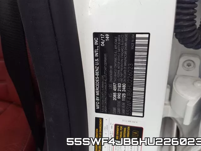55SWF4JB6HU226023 фото 2