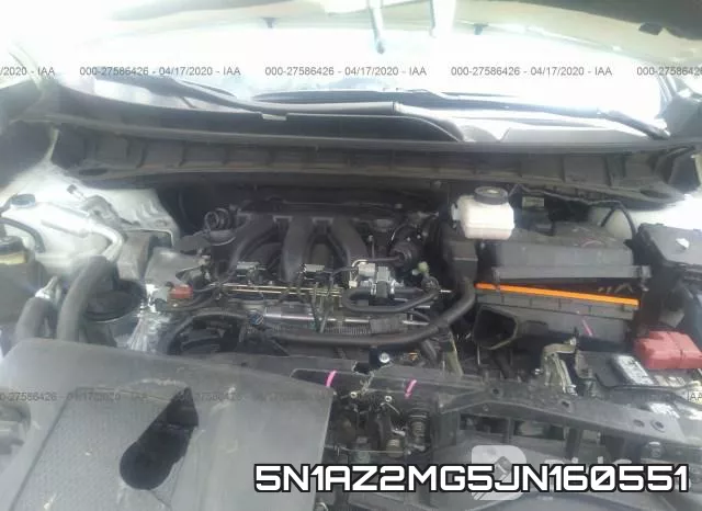 5N1AZ2MG5JN160551 фото 2