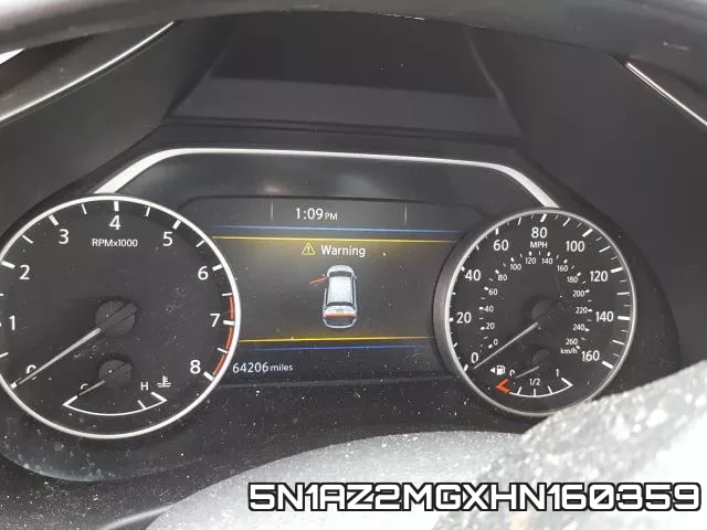 5N1AZ2MGXHN160359 фото 9