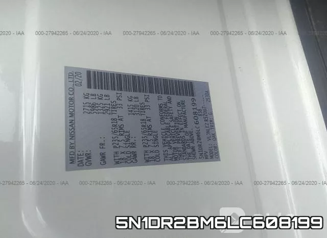 5N1DR2BM6LC608199 фото 10