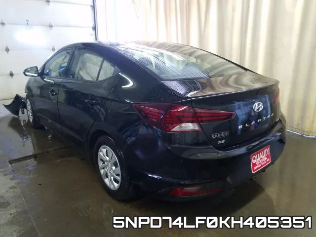 5NPD74LF0KH405351 фото 4