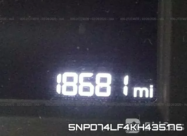 5NPD74LF4KH435176 фото 8