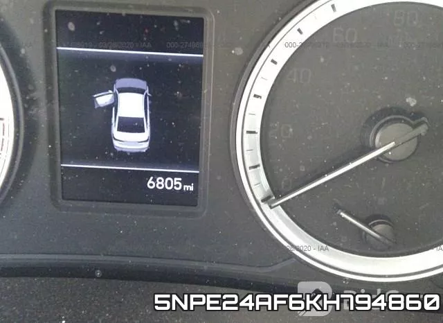 5NPE24AF6KH794860 фото 8