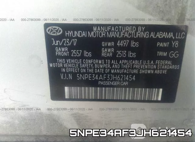 5NPE34AF3JH621454 фото 10