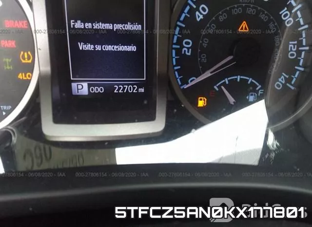 5TFCZ5AN0KX177801 фото 8