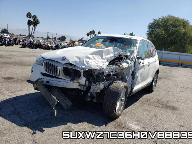 5UXWZ7C36H0V88835 фото 3