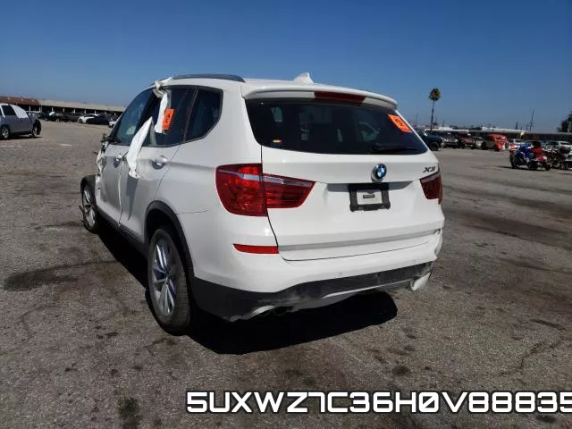 5UXWZ7C36H0V88835 фото 4