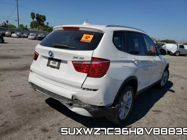 5UXWZ7C36H0V88835 фото 5