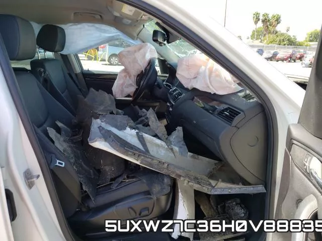 5UXWZ7C36H0V88835 фото 6